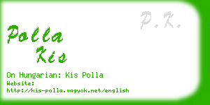 polla kis business card